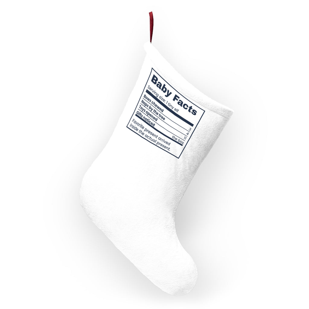 Funny Christmas Stocking Baby Facts Gifts Noticed The Box