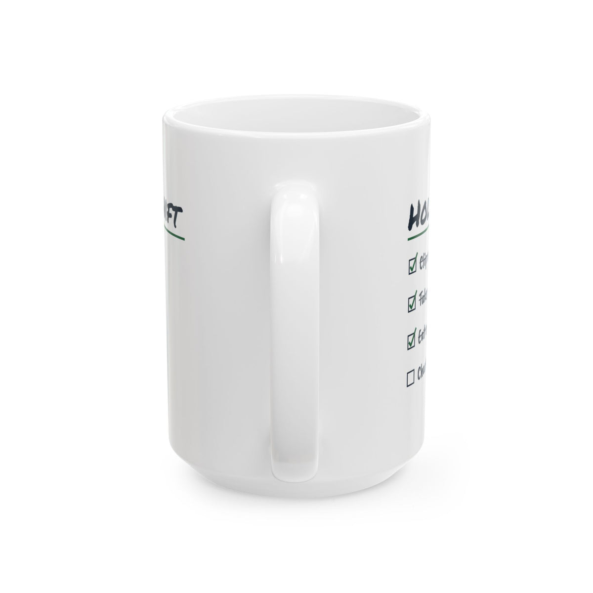 Funny Christmas Nurse Coffee Mug Eat One Cookie Chart It All By 7