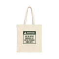 Funny Christmas Coworker Tote Bag Out Of Office Dec 22 Notice