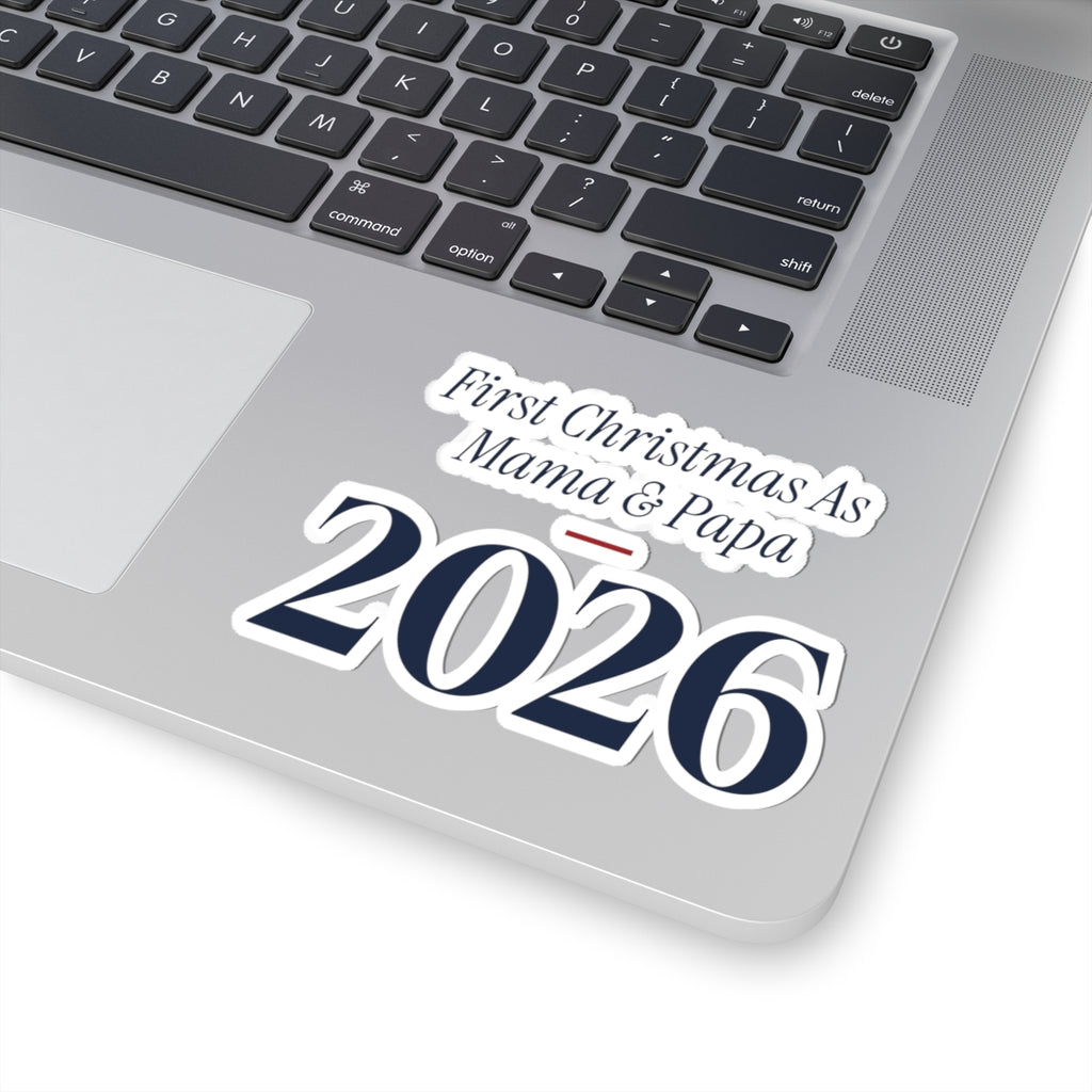 Christmas Sticker First Christmas As Mama And Papa 2026