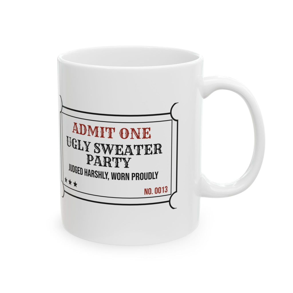 Sarcastic Coffee Mug Judged Harshly White Elephant