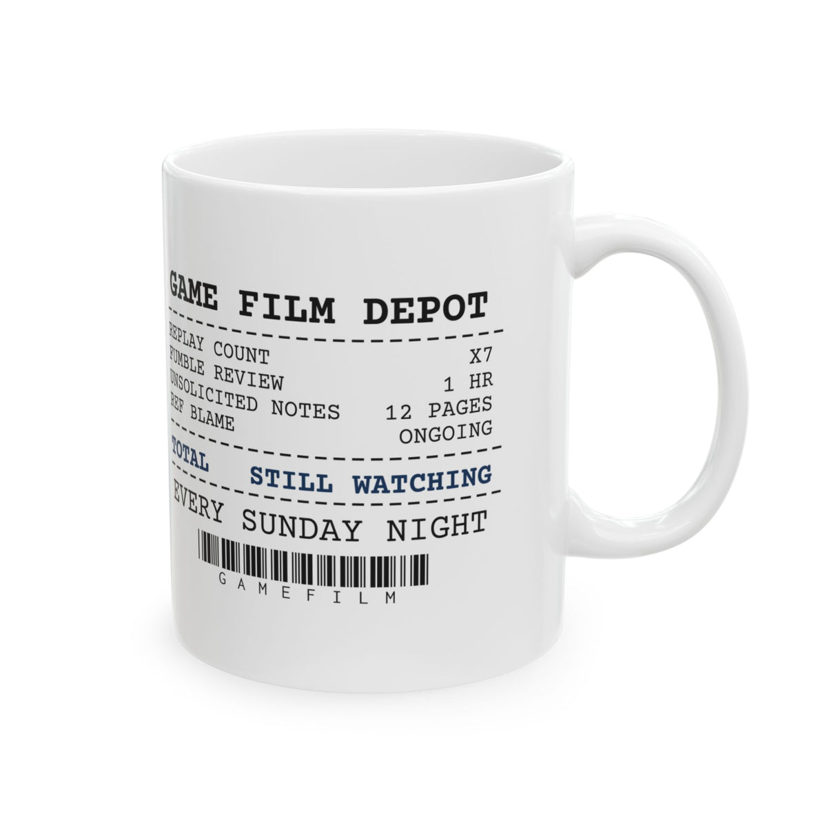 Football Dad Coffee Mug Game Film Depot
