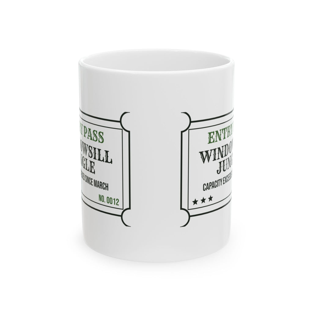 Windowsill Jungle Coffee Mug For Plant Lovers