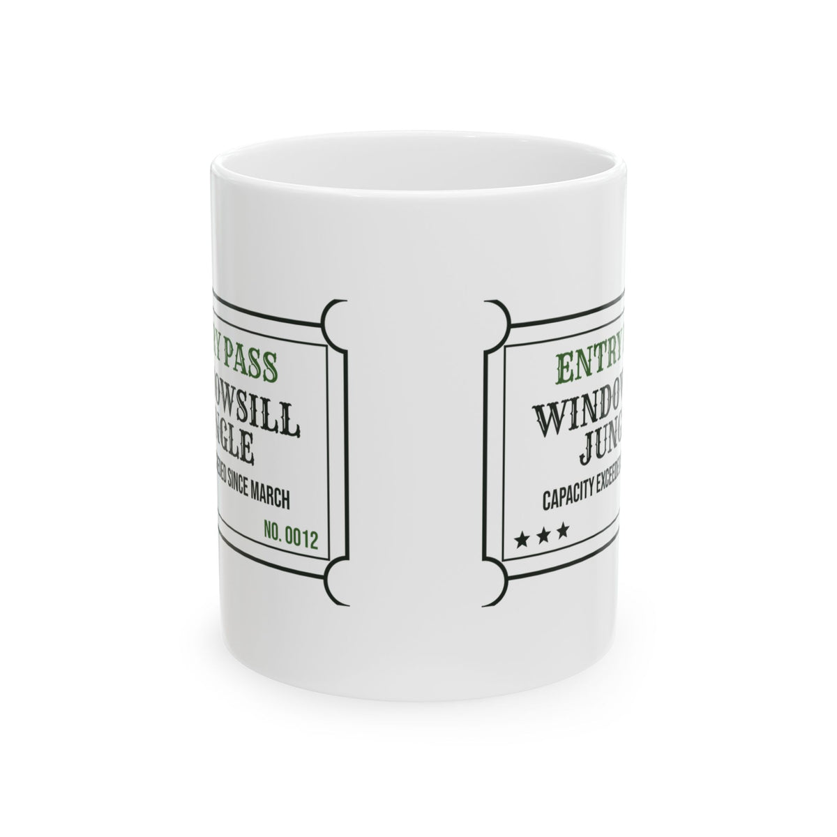 Windowsill Jungle Coffee Mug For Plant Lovers