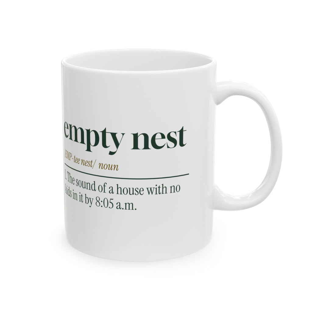 Empty Nest 8:05 A.M. Funny Mug For Parents