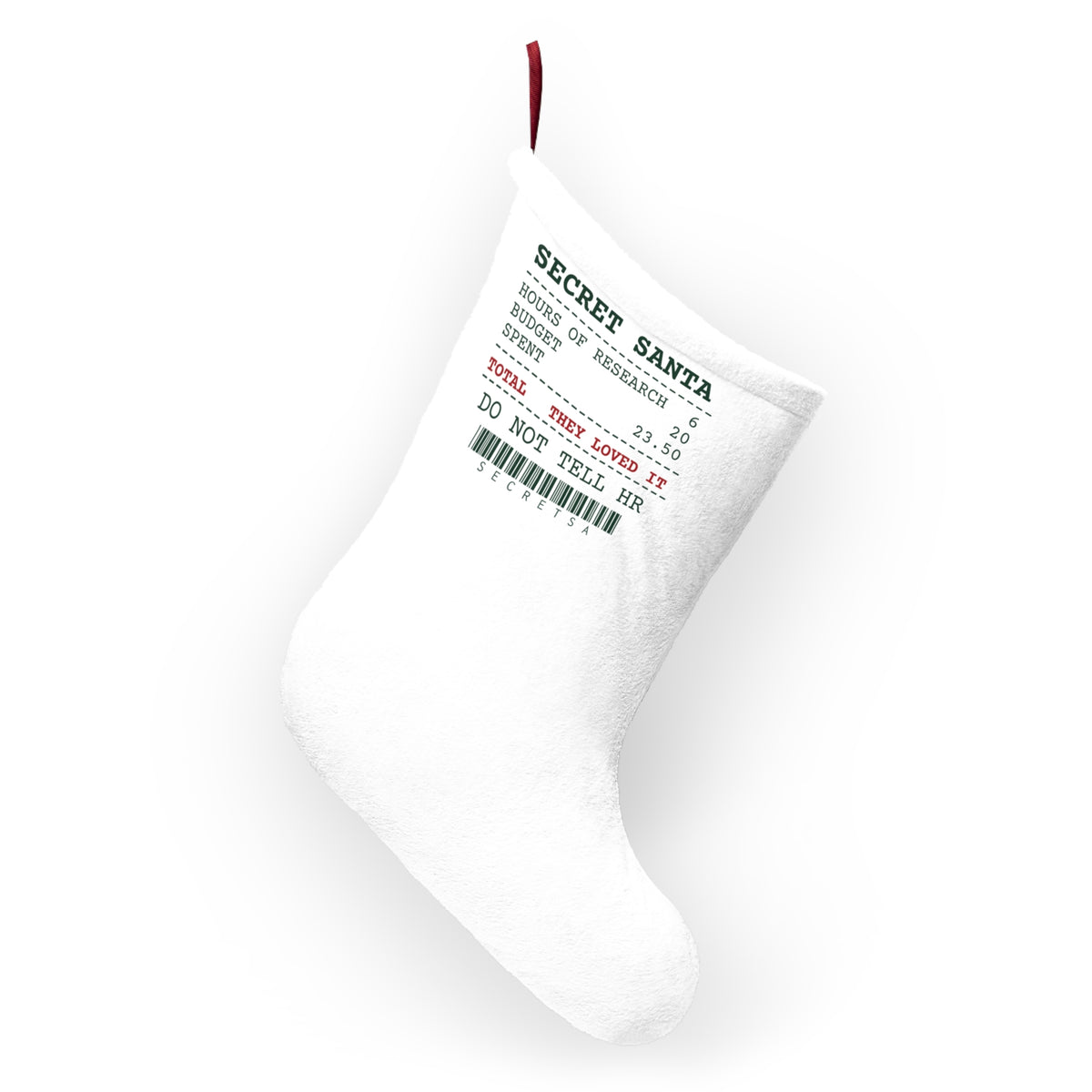 Funny Secret Santa Christmas Stocking Went Over Budget They Loved It