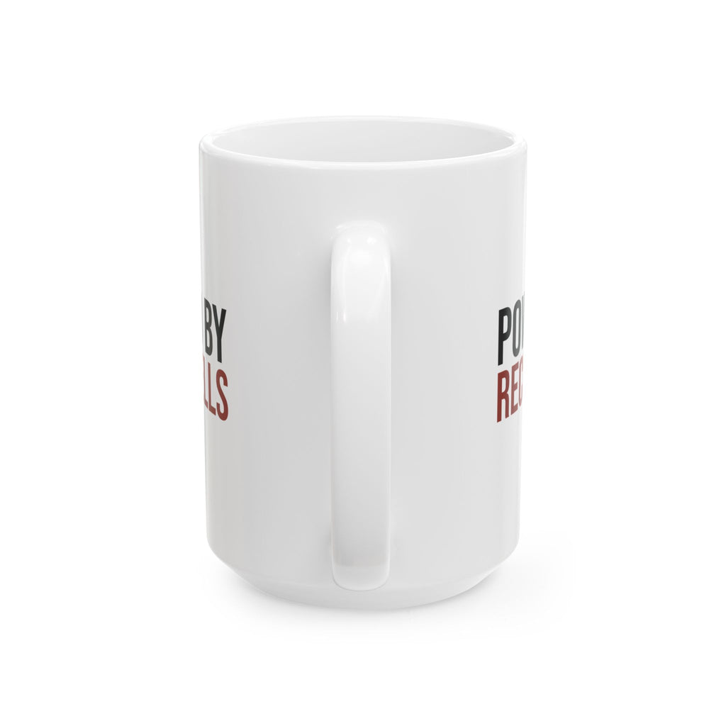 Funny Teacher Mug Powered By Recess Bells For Teachers