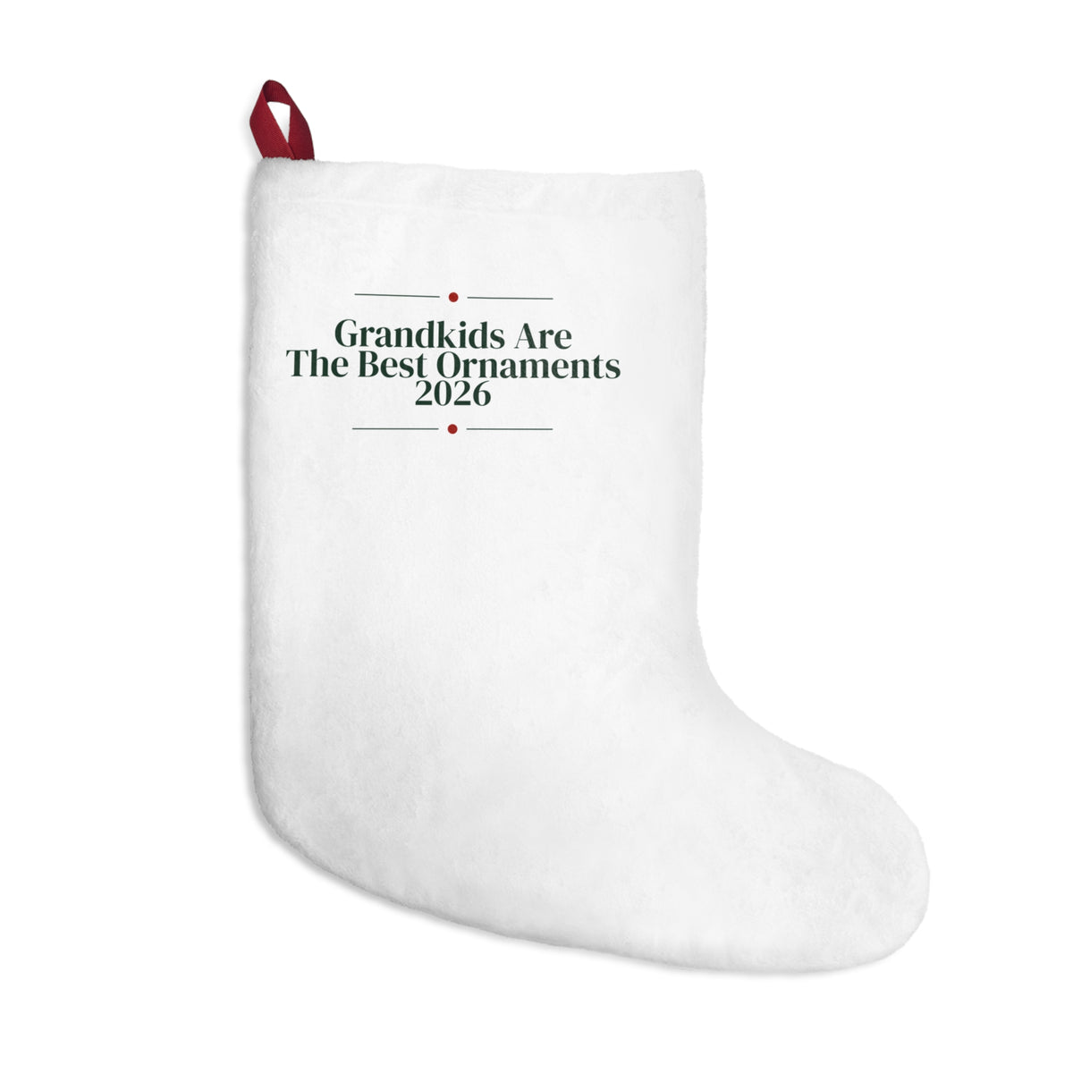 Grandparents Christmas Stocking Grandkids Are The Best Ornaments