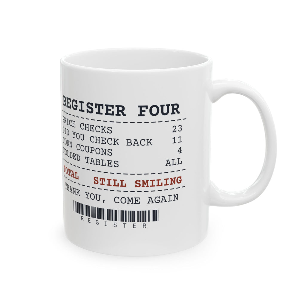 Funny Retail Worker Mug Did You Check The Back Receipt