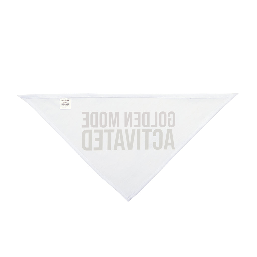 Golden Retriever Dog Bandana "Golden Mode Activated" Funny Dog Lover
