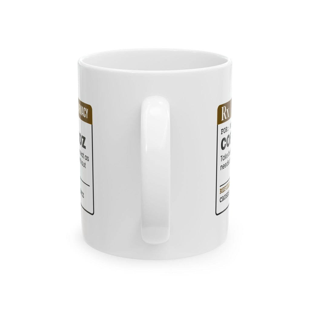Funny Bus Driver Coffee Mug Coffee Prescription For Drivers