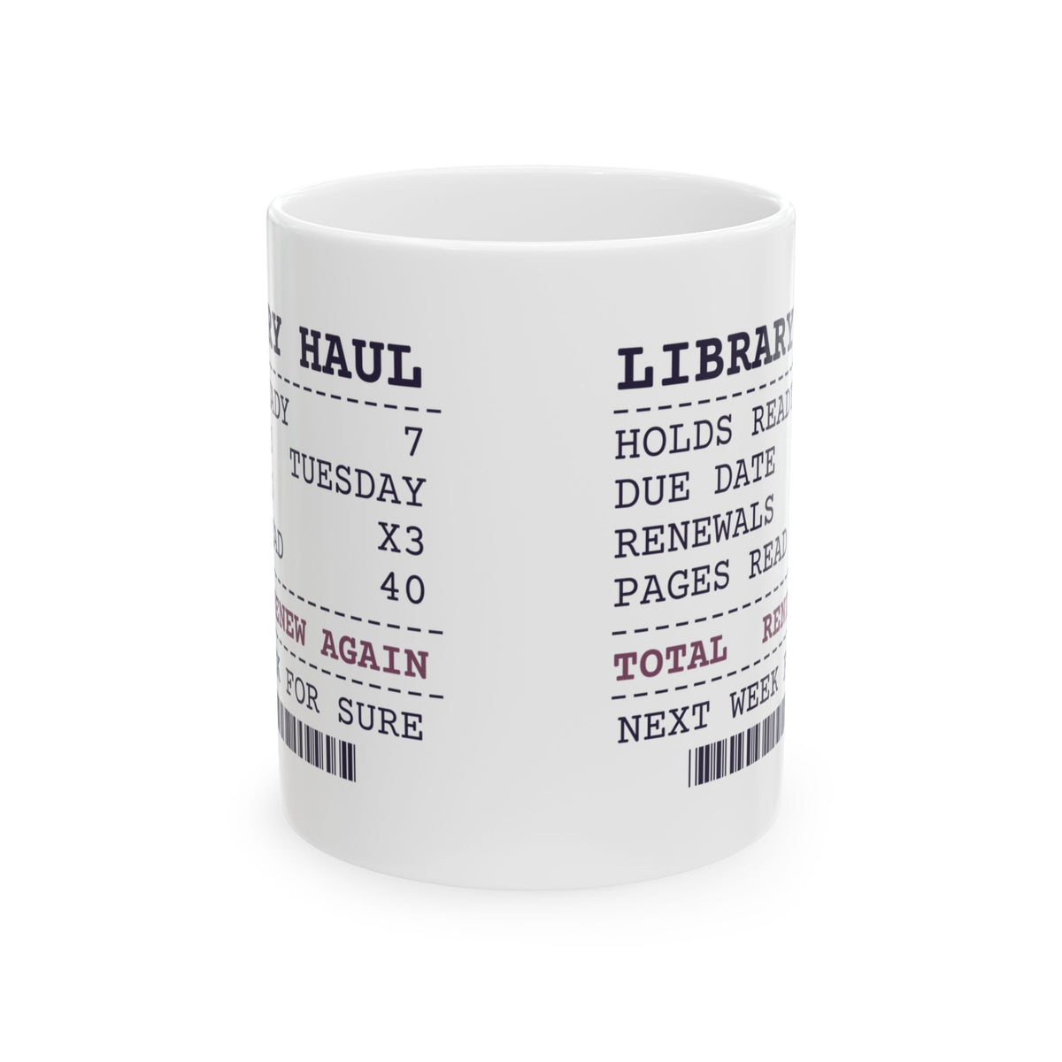Funny Book Lover Coffee Mug Renewed It Three Times Still On Page 40