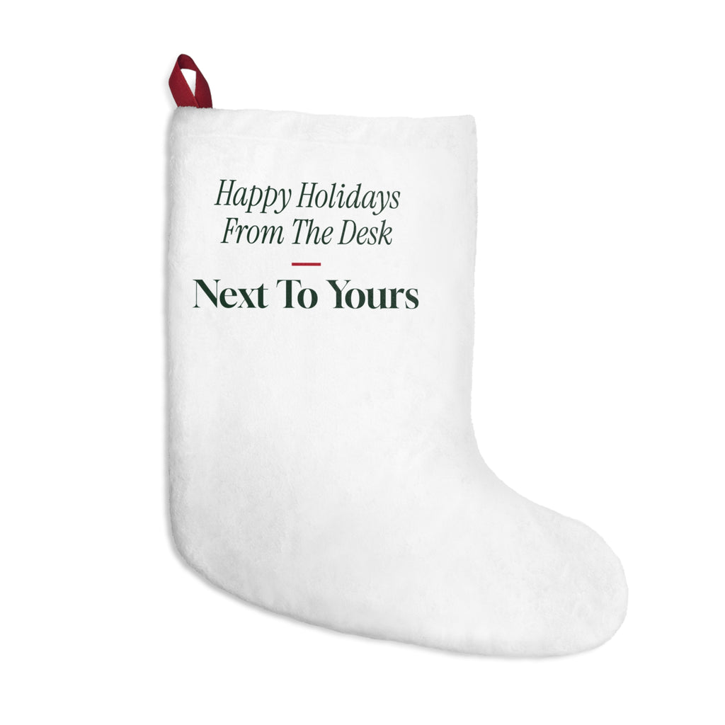 Christmas Stocking For Coworkers Happy Holidays From The Desk