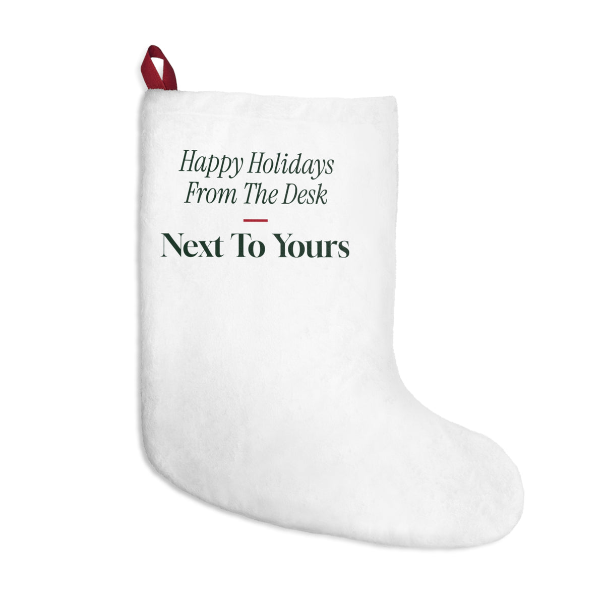 Christmas Stocking For Coworkers Happy Holidays From The Desk