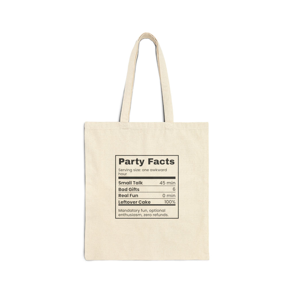 Funny Office Party Tote Bag Real Fun Zero Minutes