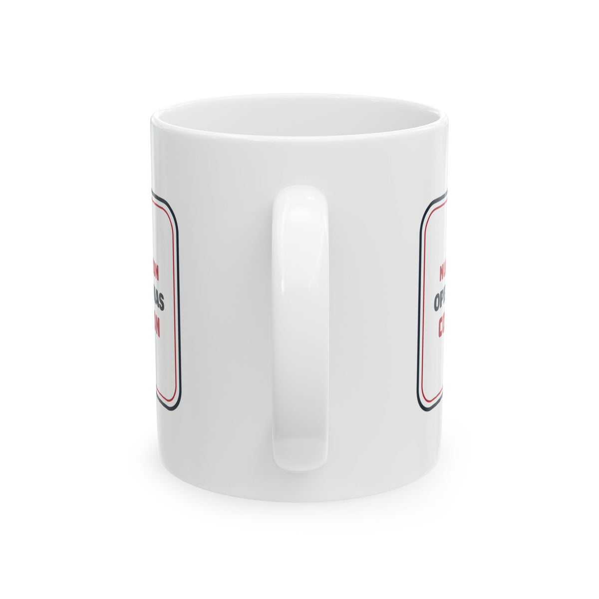 Christmas Nurse Coffee Mug Nurses Station Open Christmas