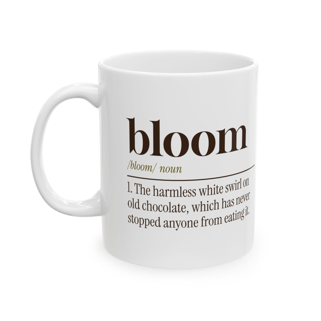 Funny Chocolate Coffee Mug Bloom Definition For Chocolate Lovers