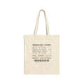 Funny Christmas Tote Bag Wrapping Night Receipt For Late Wrappers