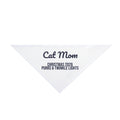 Cat Mom Christmas 2026 Dog Bandana Purrs And Twinkle Lights