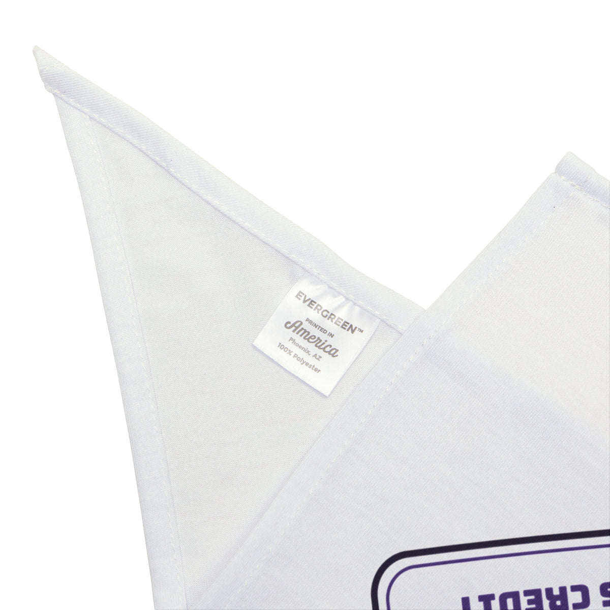 Funny Vet Tech Dog Bandana I Hold The Cat Doc Gets Credit Sign