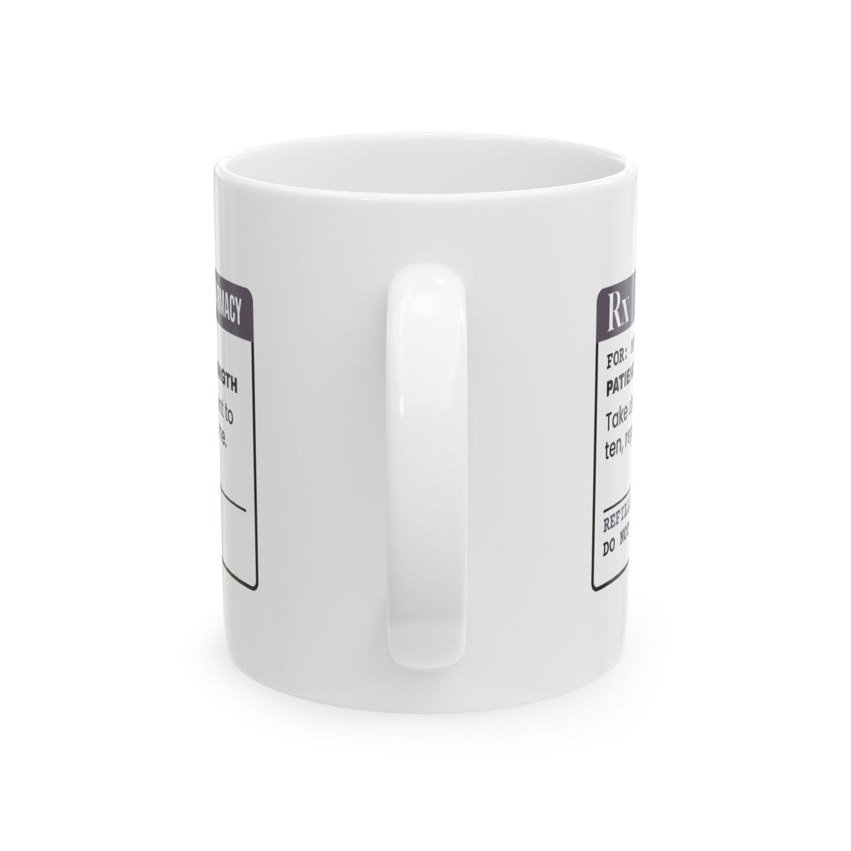 Patience Coffee Mug "Extra Strength Do Not Skip"