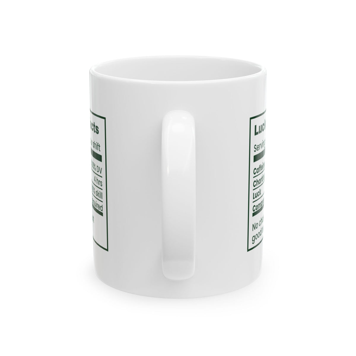 Funny Nurse Mug Lucky Nurse Nutrition Facts