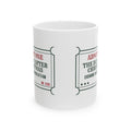 Funny Retail Christmas Coffee Mug Day After Christmas Exchange Ticket