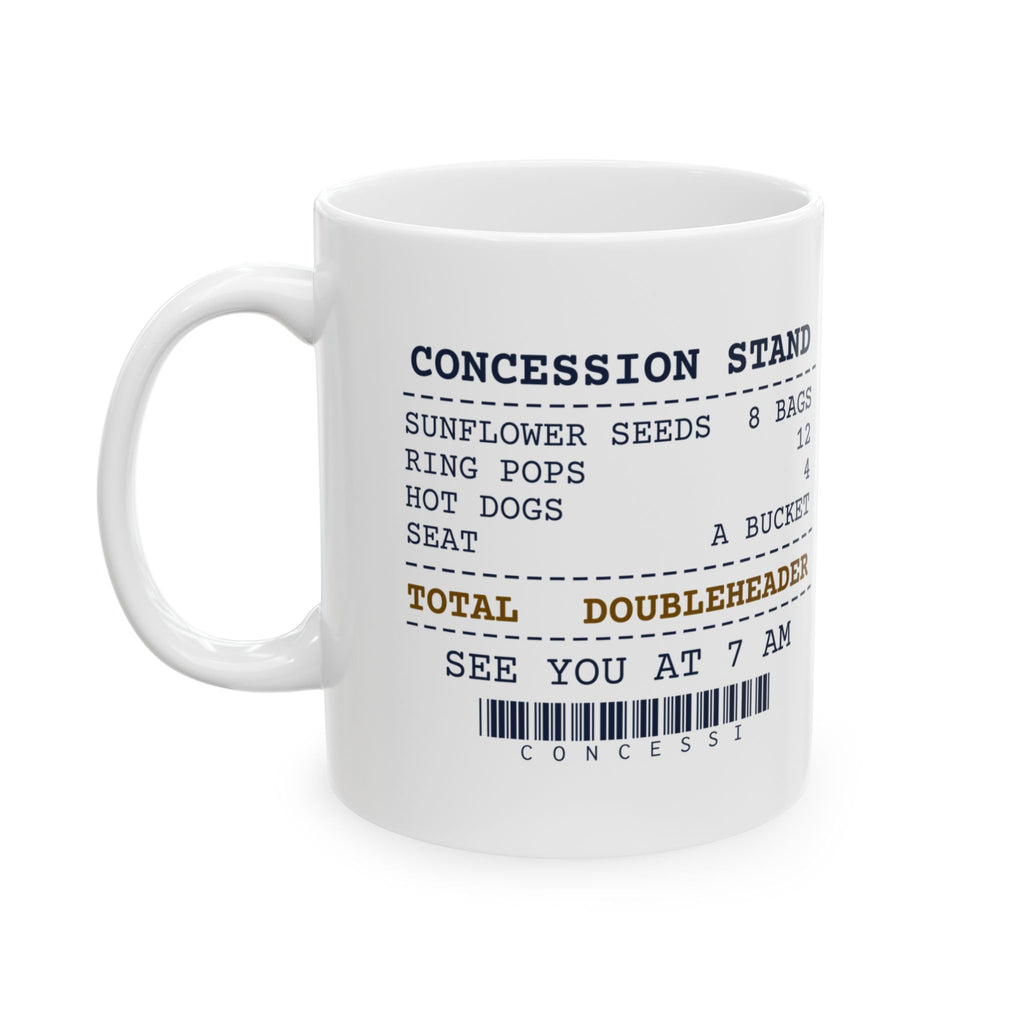 Funny Softball Mom Mug Concession Stand Receipt