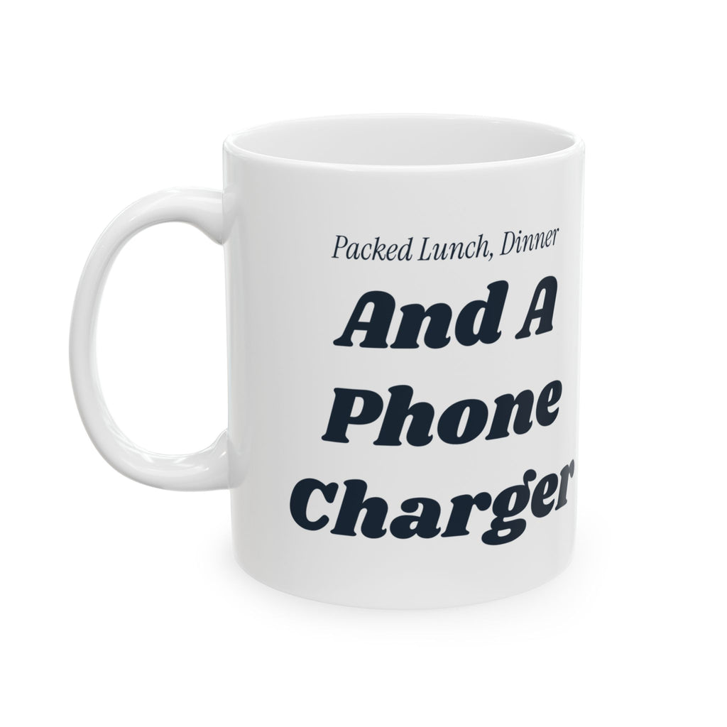 Funny Wrestling Mom Coffee Mug Packed Lunch Dinner And A Charger