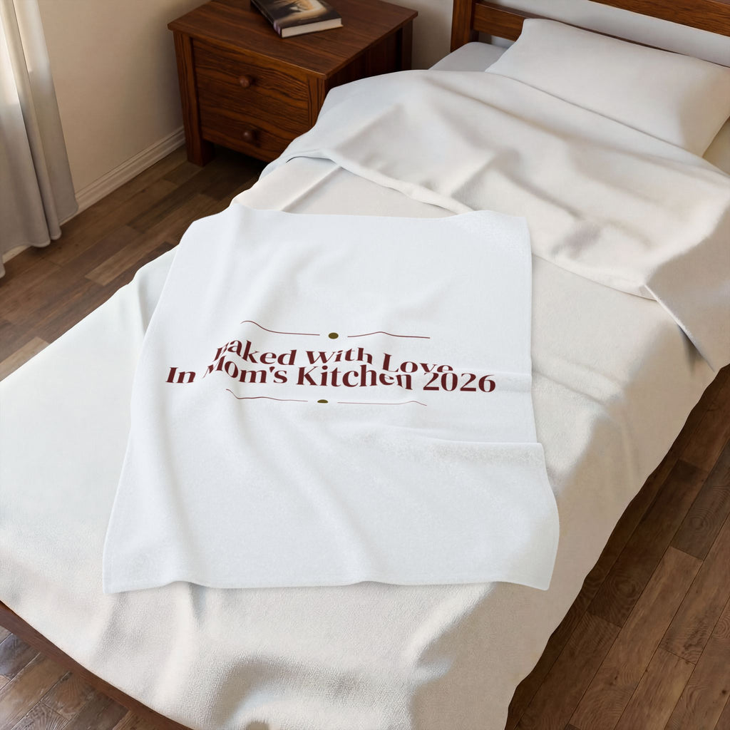 Christmas Throw Blanket Baked With Love In Mom's Kitchen 2026
