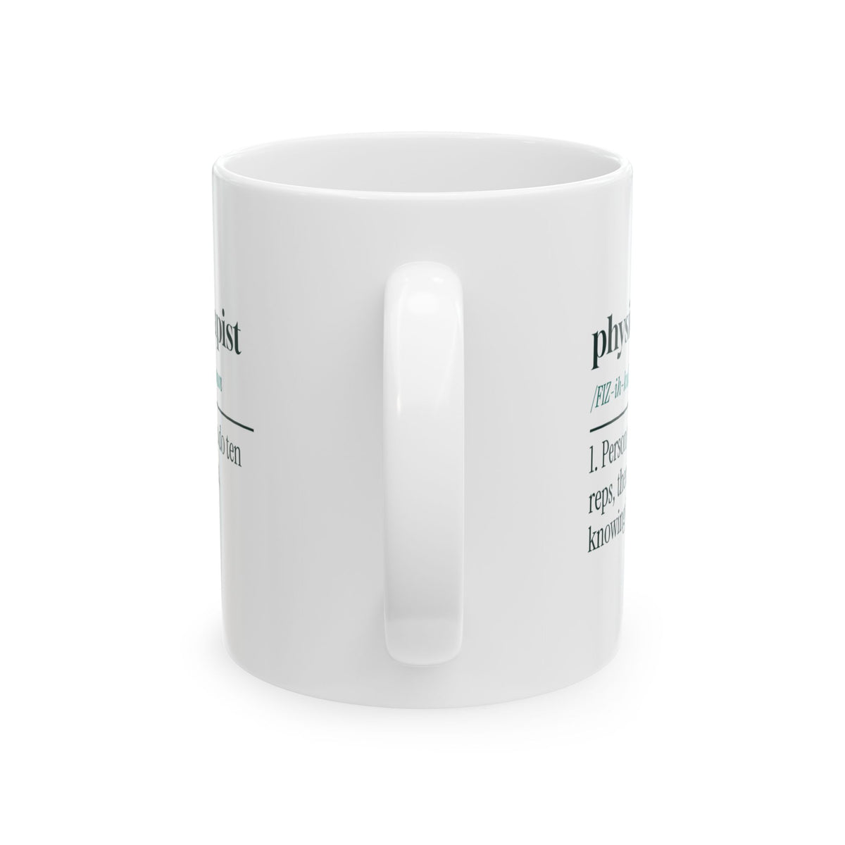 Physical Therapist Coffee Mug Definition For PT