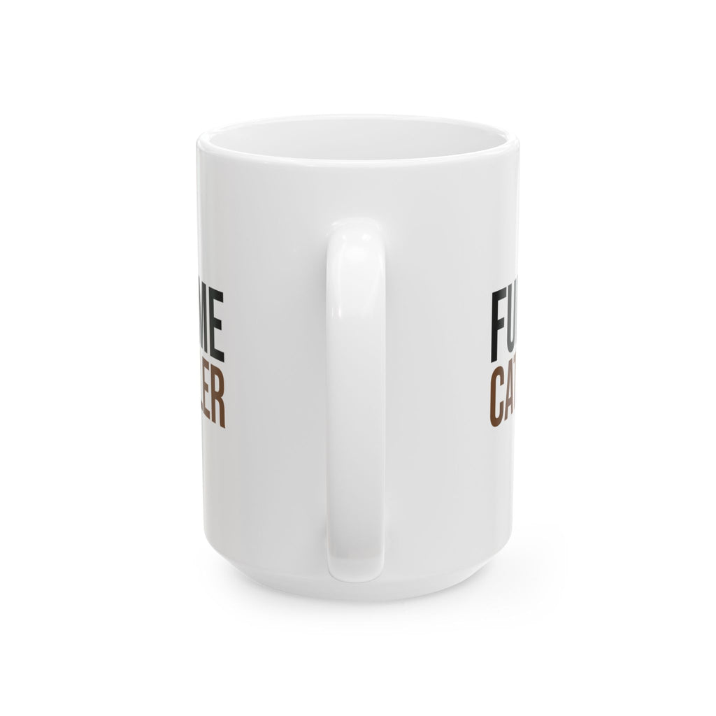Funny Cat Mug Full-Time Cat Butler Coffee Cup For Cat Lovers