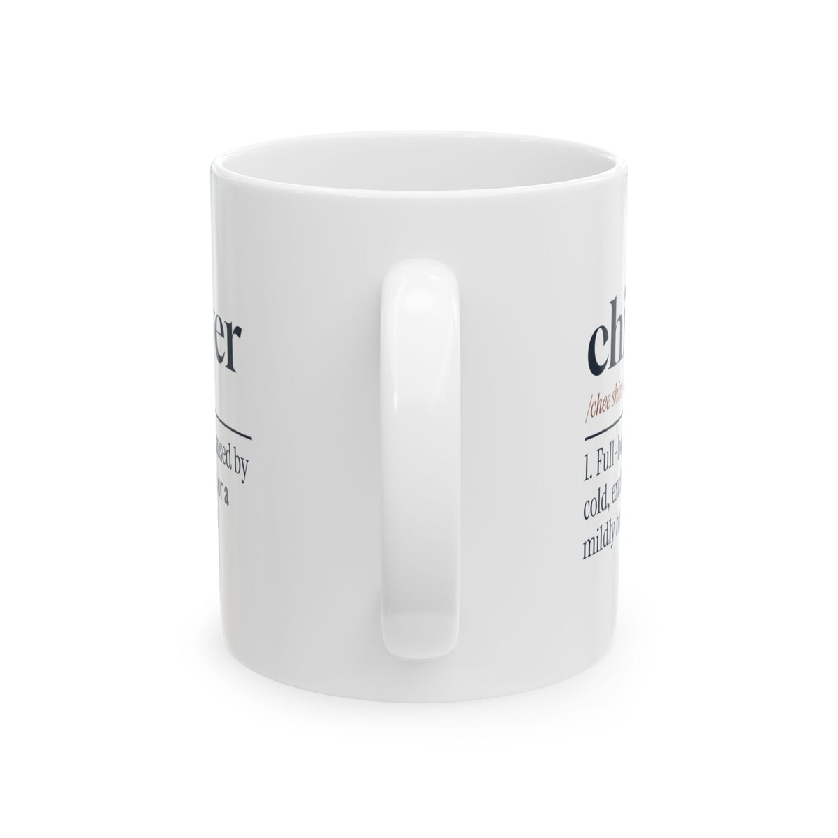 Funny Chihuahua Mug Chi Shiver Dictionary Definition