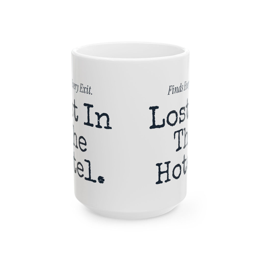 Funny Flight Attendant Coffee Mug Finds Every Exit Lost In The Hotel