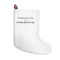 Funny Christmas Stocking Grandma Wraps With A Whole Roll Of Tape