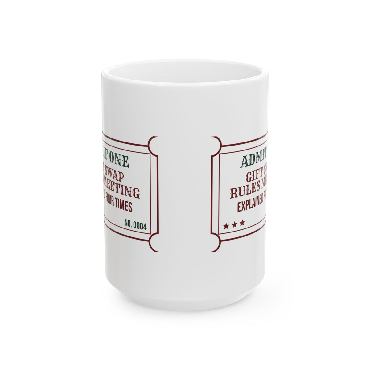 Funny White Elephant Coffee Mug Swap Rules Explained Four Times