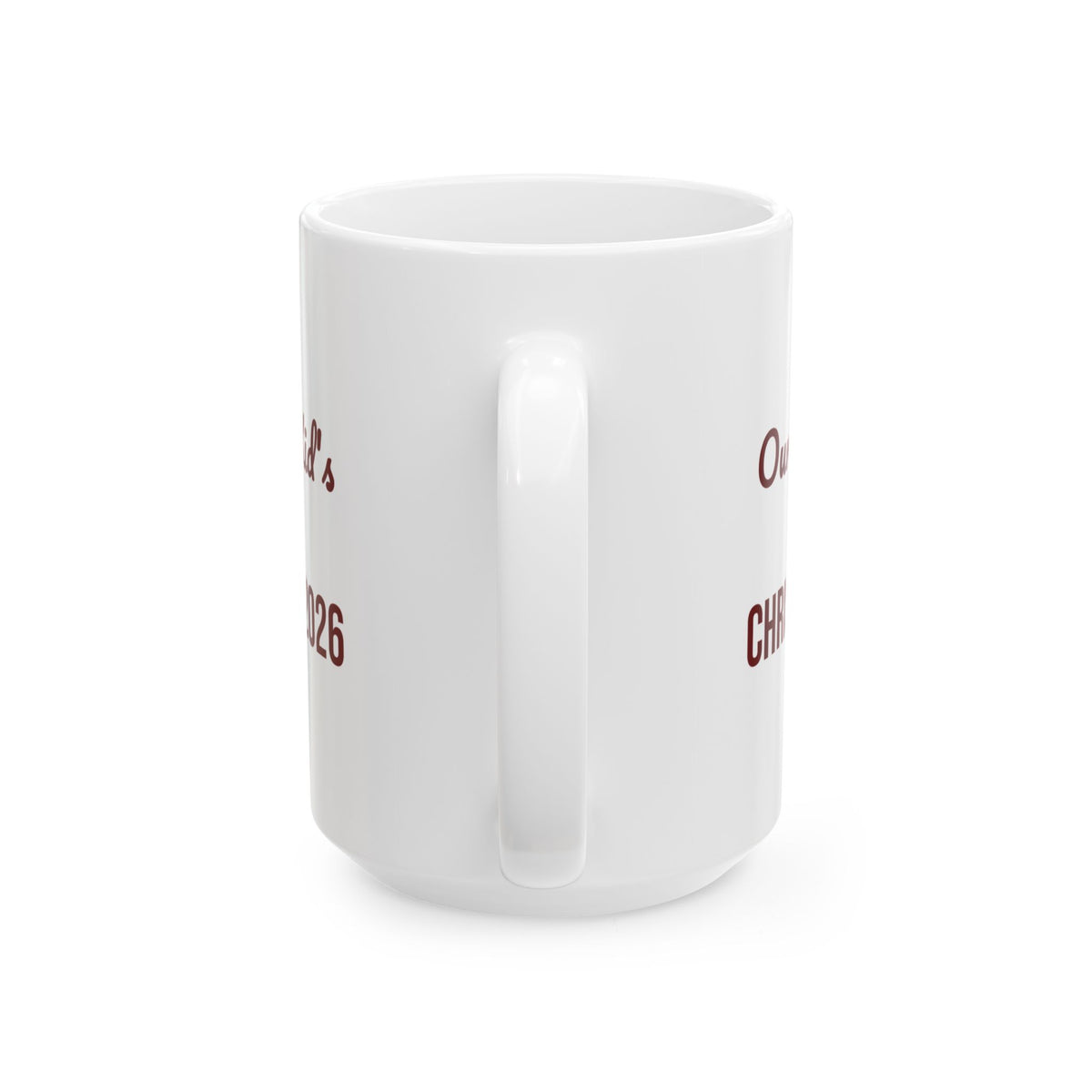 Christmas Dog Coffee Mug Our Fur Kid's Christmas 2026 Keepsake