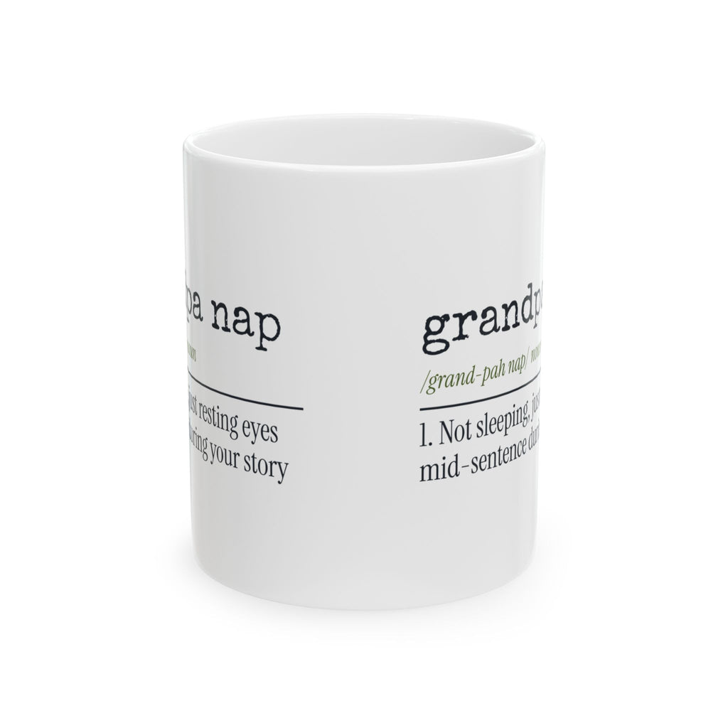 Funny Grandpa Nap Dictionary Coffee Mug For Grandpa