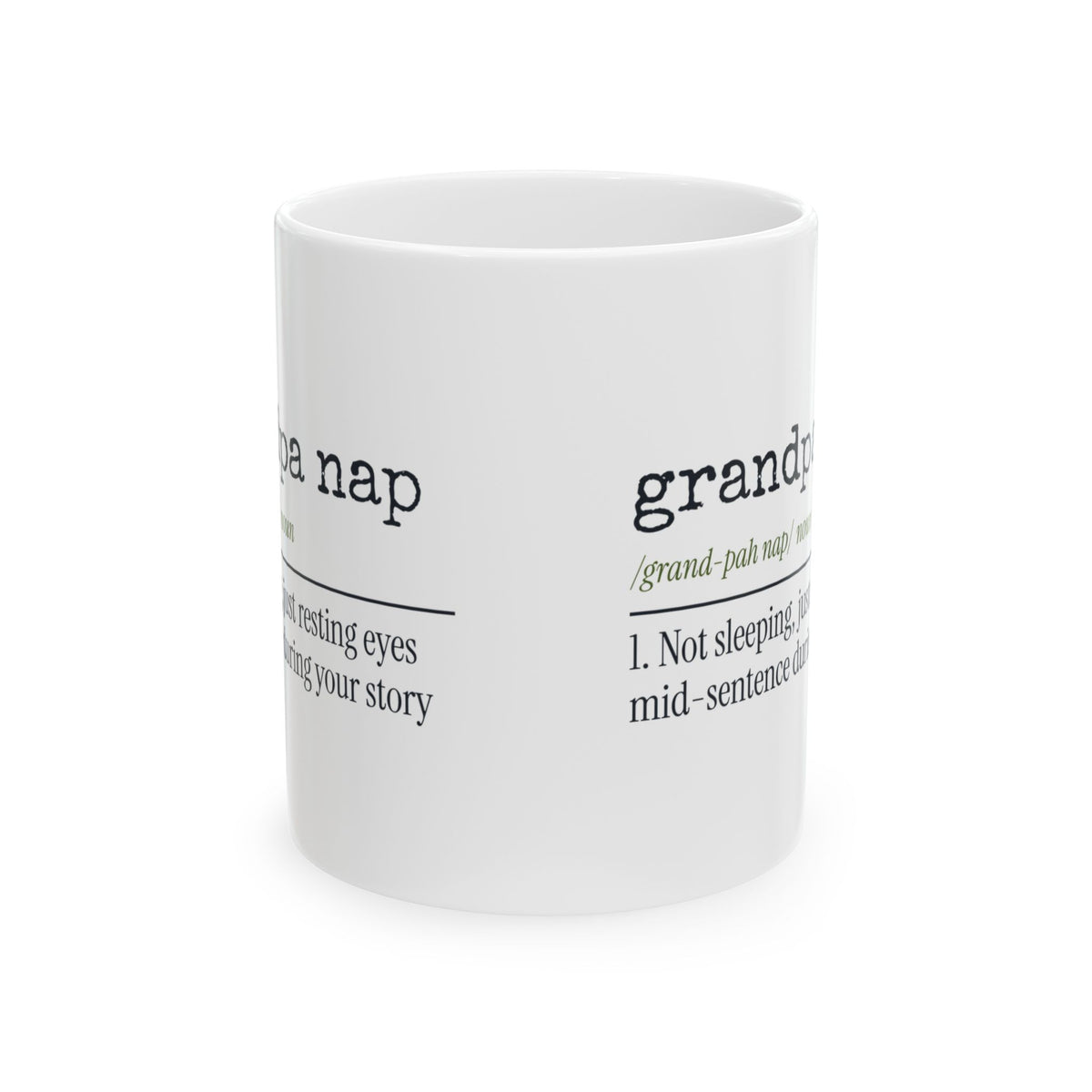 Funny Grandpa Nap Dictionary Coffee Mug For Grandpa