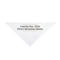 Rescue Dog Christmas Dog Bandana Gotcha Day 2026 First Christmas Home