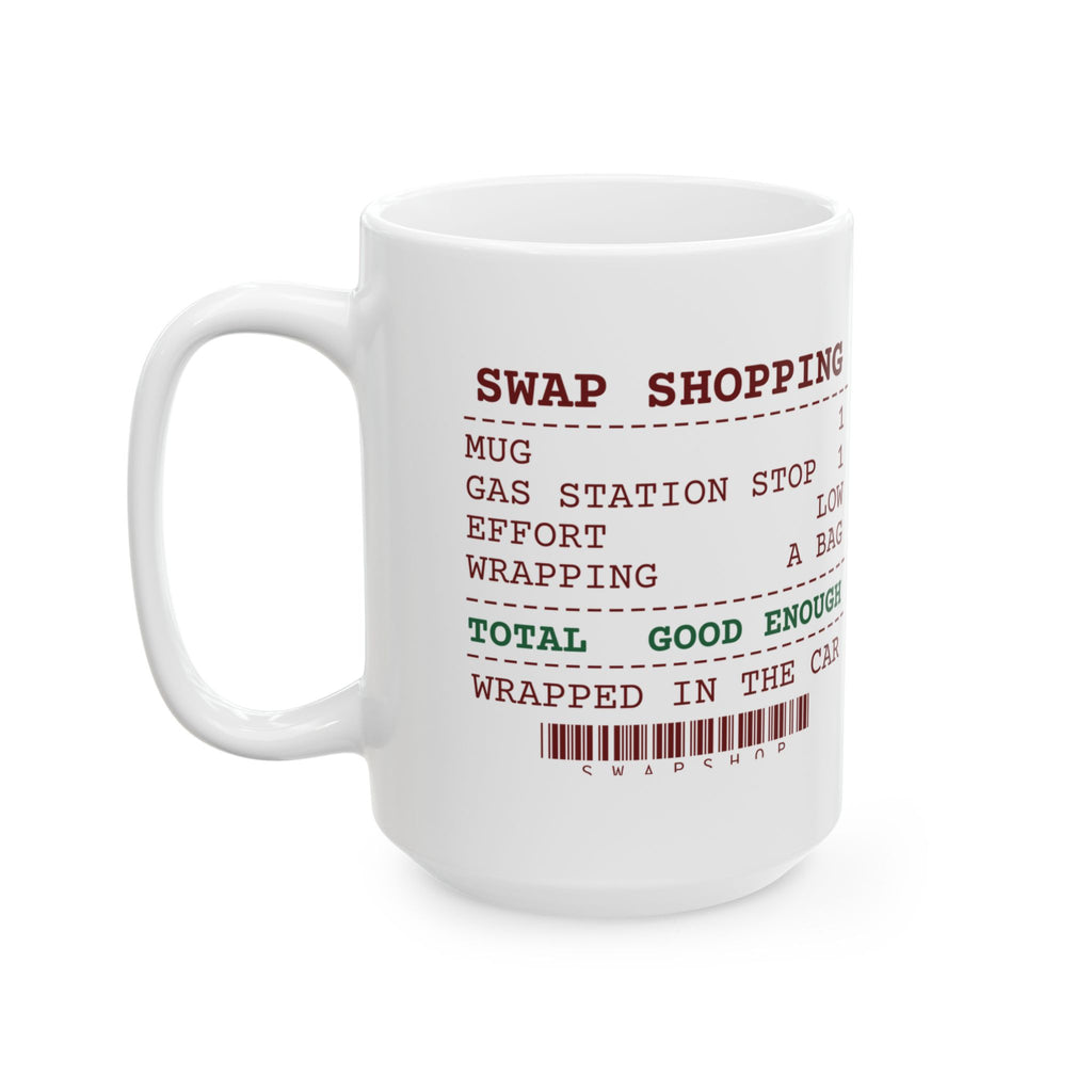 Funny White Elephant Coffee Mug Gas Station Find Wrapped In The Car