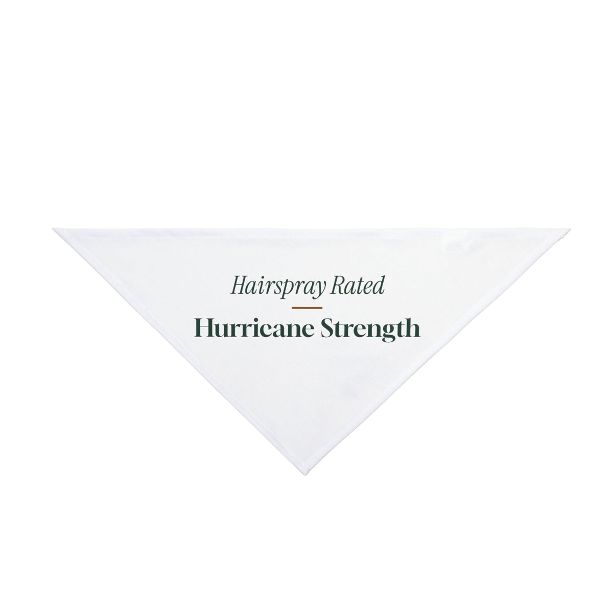 Funny Dance Mom Dog Bandana Hairspray Rated Hurricane Strength