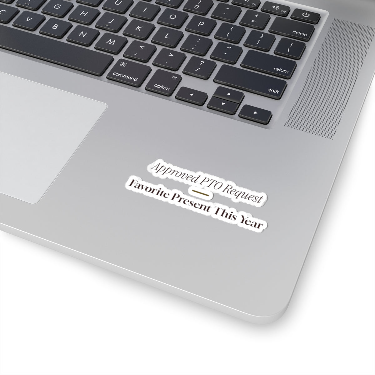 Funny Christmas Coworker Sticker Approved PTO Request