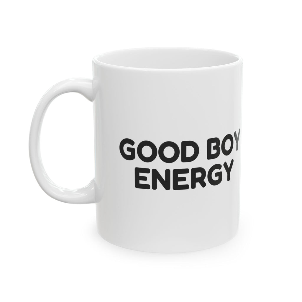 Dog Mom Coffee Mug Good Boy Energy