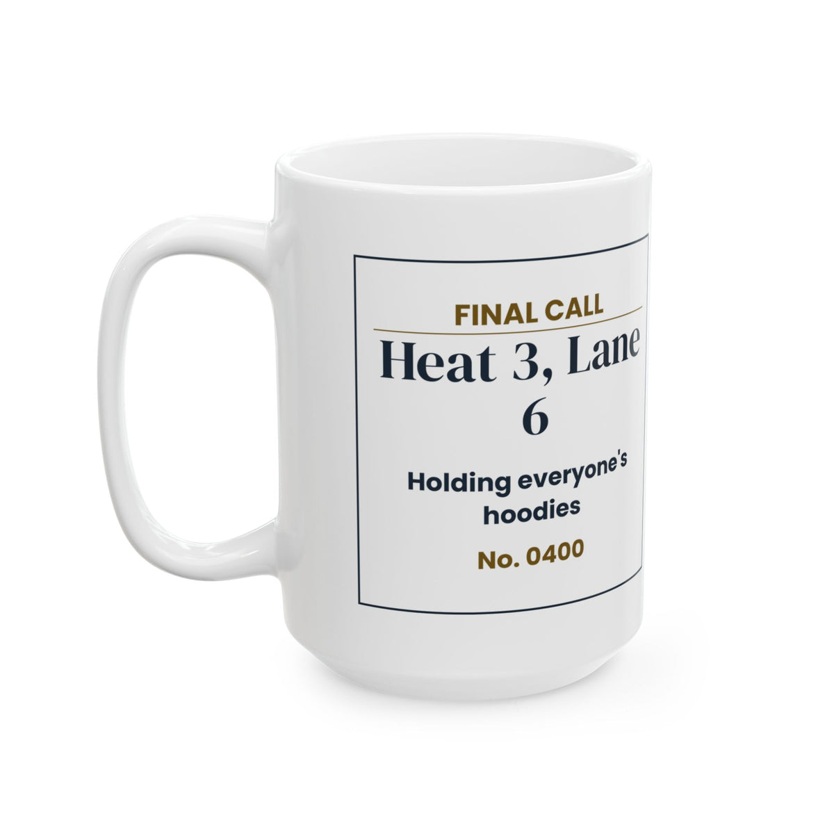 Funny Track Mom Coffee Mug Heat 3 Lane 6 Ticket For Track Parents