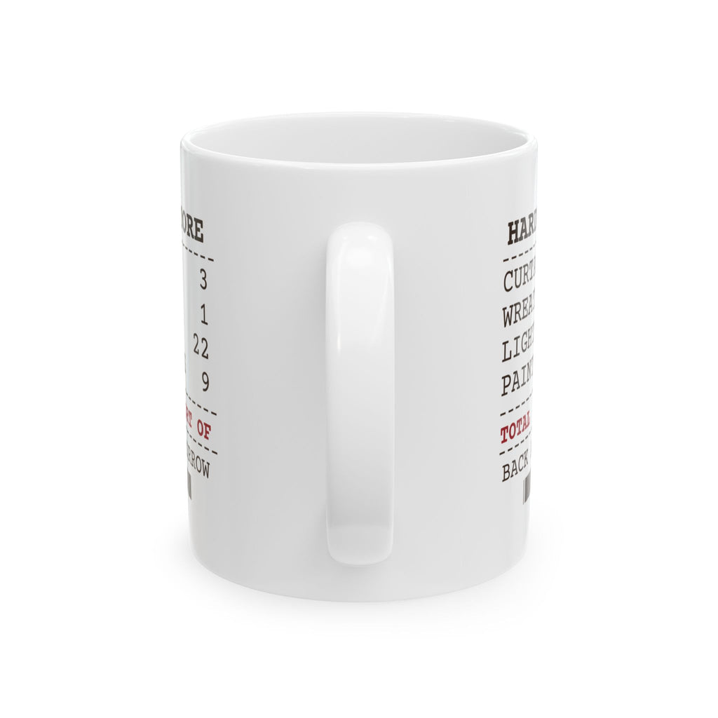 Funny New Homeowner Christmas Coffee Mug Hardware Store Receipt