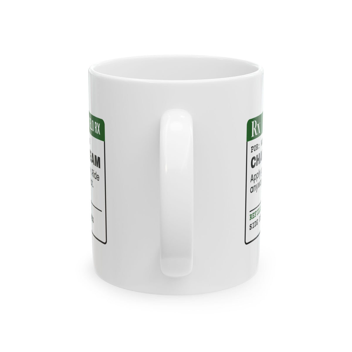 Cycling Coffee Mug Chamois Cream Prescription