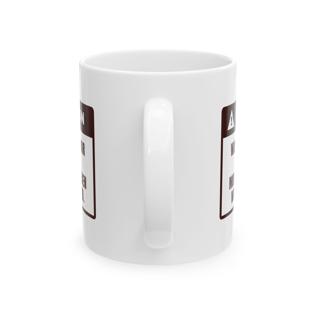 Trivia Correction Warning Coffee Mug For Dad