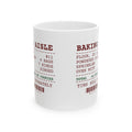 Funny Christmas Cookie Coffee Mug Baking Aisle Receipt For Bakers