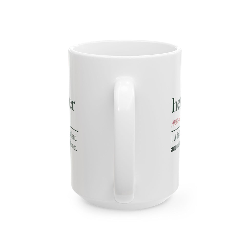 Funny Christmas Coffee Mug Heatkeeper Guardian Of The Dial For Dad
